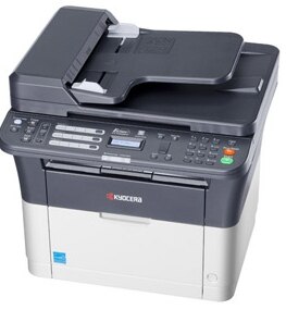 Kyocera ECOSYS FS-1120MFP Multi-Function Monochrome Laser Printer (Black, White)